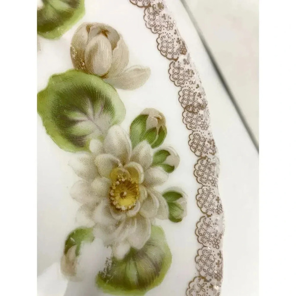 VTG Lot of 3 Mismatched Dinner Appetizer Plates Porcelain Floral Bavaria - Picture 16 of 16